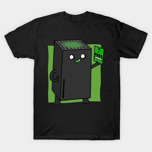 Consolle Friends - XBox SeriesX T-Shirt by Piezaroth